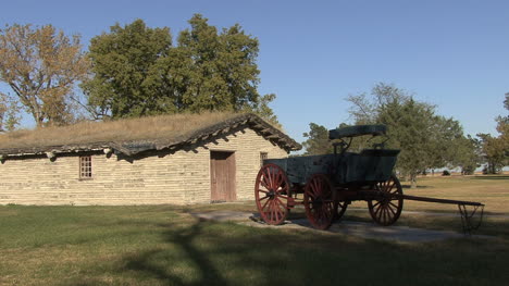 Nebraska-Wagen-Und-Gebäude