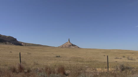 Nebraska-Schornsteingestein-Zoomt-Heraus