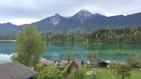 Austria-Faaker-See-and-mountain-view