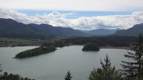 Austria-Faaker-See-viewed-from-above