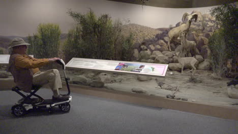 California-Anza-Borrego-museum-with-man-on-scooter