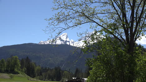 Deutschland-Berchtesgaden-Der-Watzmann-Zoom-In