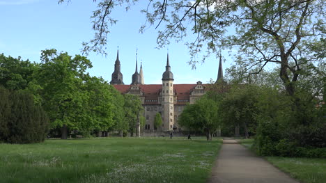 Alemania-Castillo-Y-Jardines-De-Merseburg