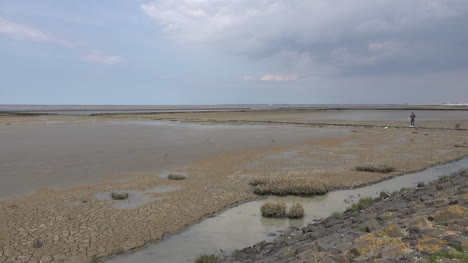 Germany-Wadden-Sea-at-low-tide-view-1