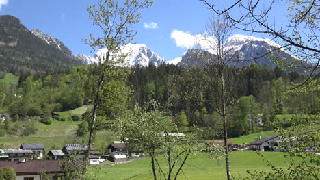 Alemania-Montañas-Y-Casas-En-Berchtesgaden