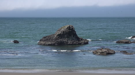 Oregon-off-shore-rock-at-Seal-Rocks-mid-tide
