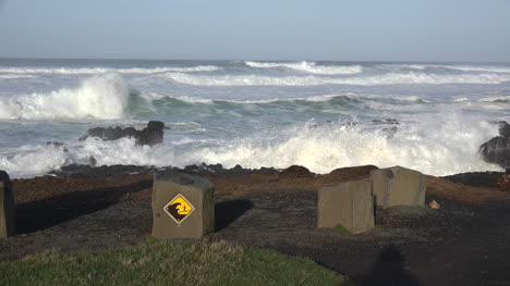 Oregon-waves-with-warning-sign