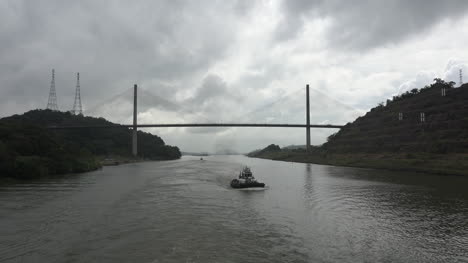 Panama-Centennial-Bridge-Bei-Grauem-Wetter