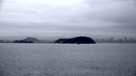 Panama-Hügel-Vor-Skyline