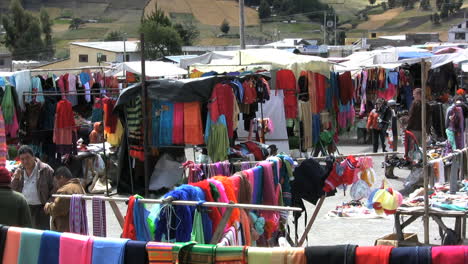 Ecuador-Kleidermarkt