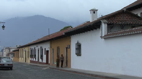 Guatemala-Antigua-Straßenszene