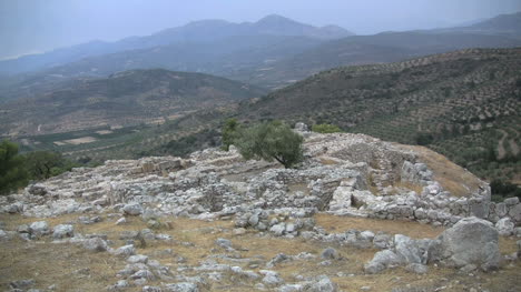 Griechische-Antike-Ansicht-Von-Mykene