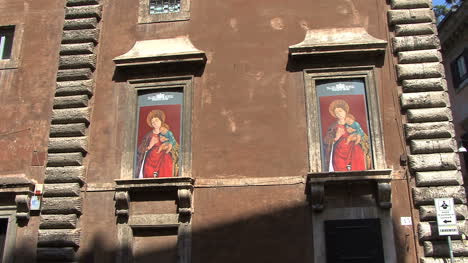 Rom-Malerei-Auf-Gebäude
