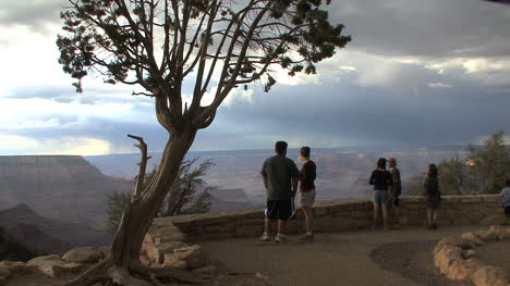 Arizona-tourists-at-the-Grand-Canyon