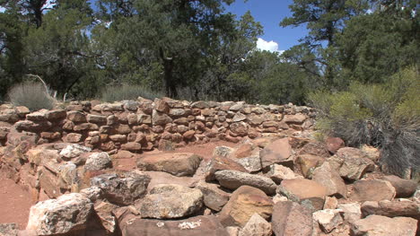 Arizona-Indianerruine-Stein-Kiva