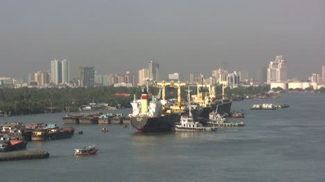 Bangkok-Chao-Phraya-Flussschifffahrt