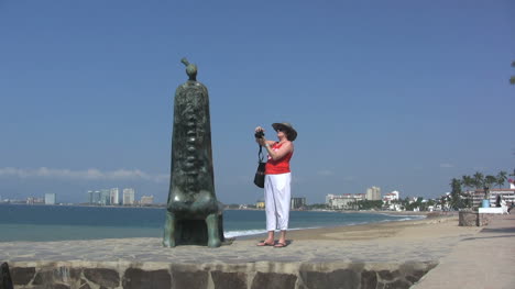 Mexiko-Puerto-Vallarta-Tourist-Unter-Foto