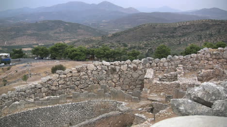 Mykene-Ruinen-In-Griechenland