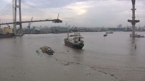 Ships-on-the-Saigon-River
