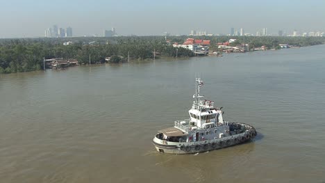 Barco-En-El-Chao-Phraya