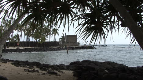 Hawaii-Place-of-Refuge-with-leaves-2