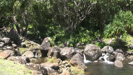 Stream-flowing-over-large-rounded-rocks
