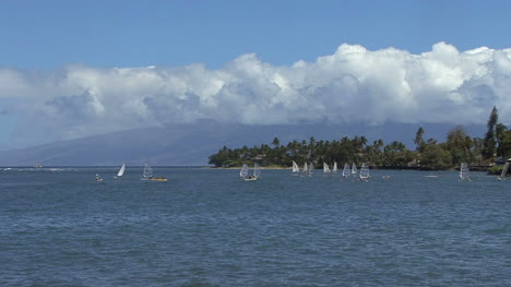 Windsurfistas-Y-Molokai-De-Maui