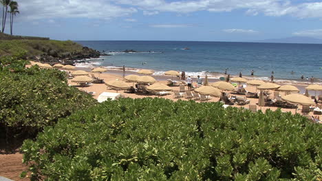 Maui-beach-umbrellas