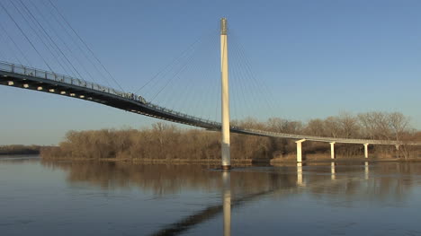 Omaha-Footbridge-over-Missouri-Río