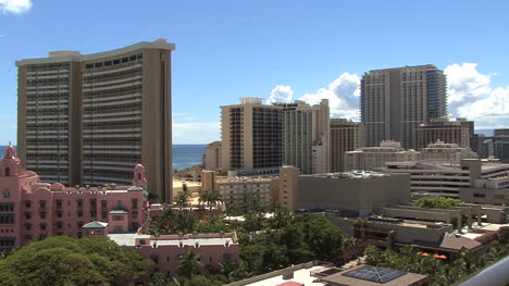 Hoteles-De-Waikiki-En-Una-Fila