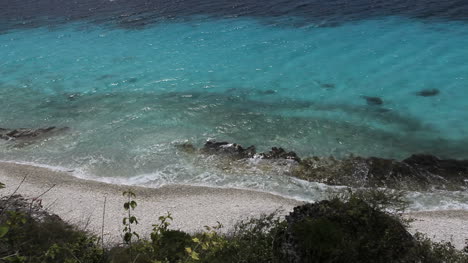 Bonaire-Strand-Und-Türkisfarbenes-Meer