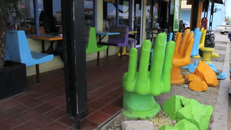 Bonaire-cafe-chairs-made-of-hands
