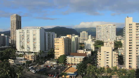 Honolulu-park-and-skyline