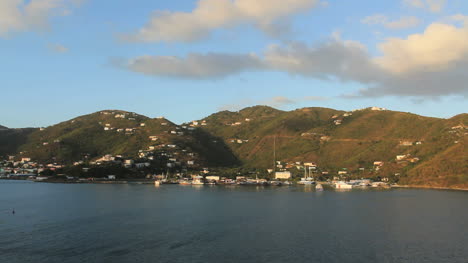 Tortola-small-harbor-and-hills
