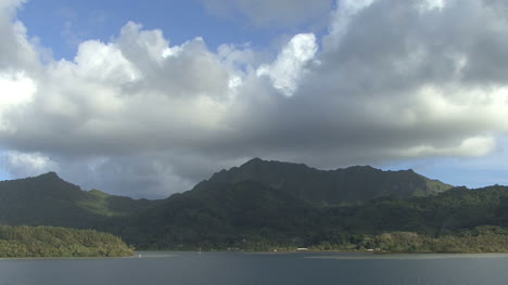 Huahine-Zeitraffer-Wolken