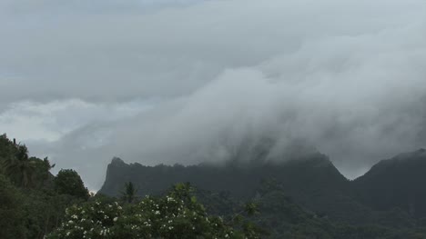 Moorea-Zeitraffer-Wolken