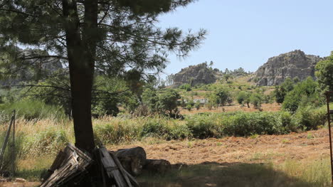 Spanish-Portuguese-border-region-landscape