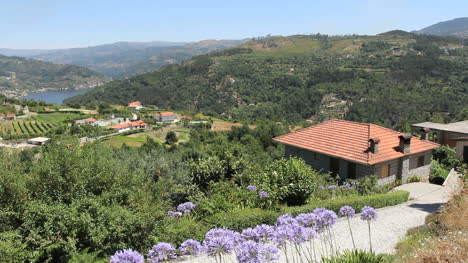 Haus-über-Dem-Fluss-Douro