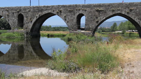 Brücke-Am-Ponte-De-Lima-Aus-Der-Römerzeit