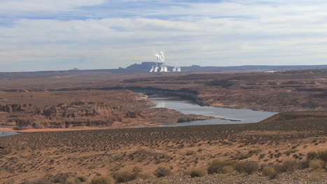 Lago-Powell-De-Arizona-Con-Pájaro