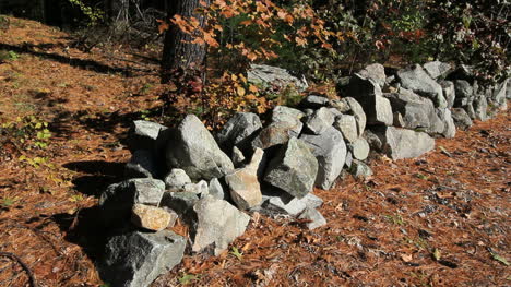 Massachusetts-New-England-Steinmauer