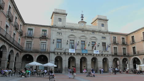 Spain-Avila-plaza-government-building