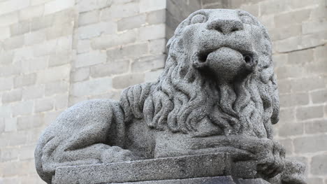 Spain-Avila-stone-lion