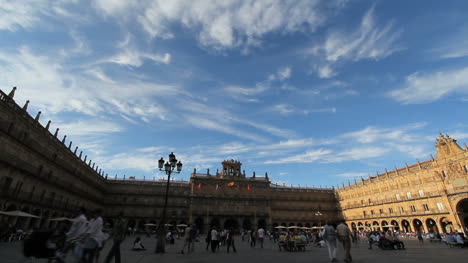 Spanien-Salamanca-Plaza-Major-Zeitraffer-7