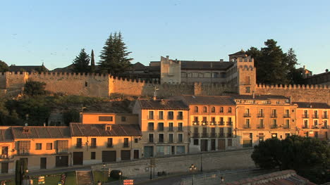 Segovia-Wände-Am-Frühen-Morgen-Ich