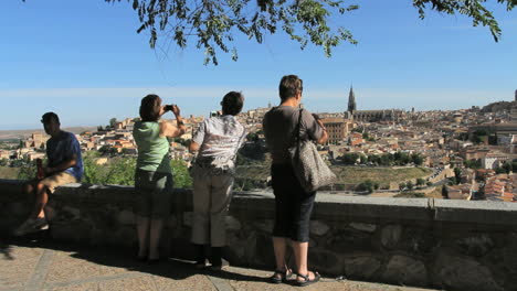 Toledo-Touristen-Anschauen