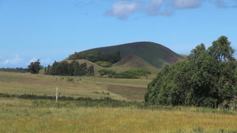 Osterinsel-Ahu-Akivi-Wiese-Und-Hügel-10a