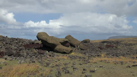 Easter-Island-Akahanga-fallen-statues-5