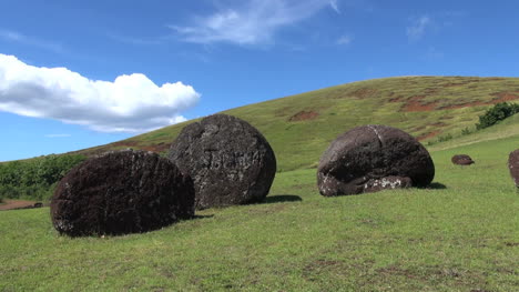 Easter-Island-Puna-Pau-unfinished-moai-material-on-slope-7