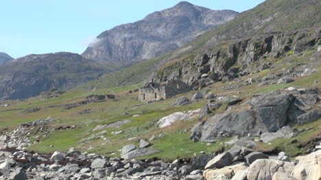 Grönland-Hvalsey-Nordische-Kirchenruine-Zoom-In